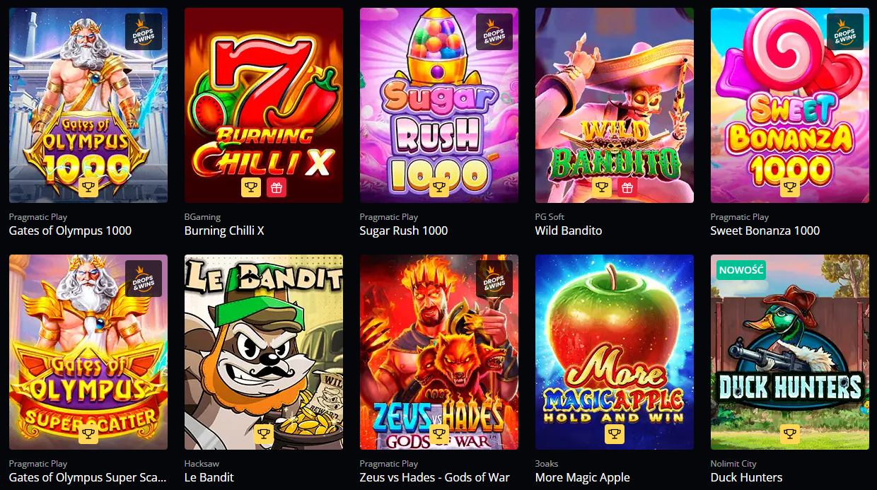 Automaty fo gry Starda Casino